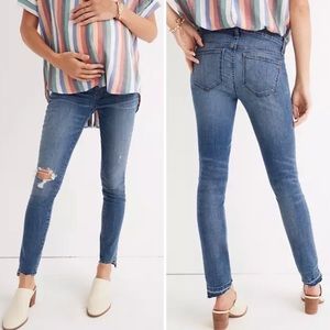 Madewell Maternity Side-Panel Skinny Jeans Everton